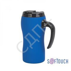 Термокружка Атлас, покрытие soft touch, 0,4 л., цвет в ассортименте