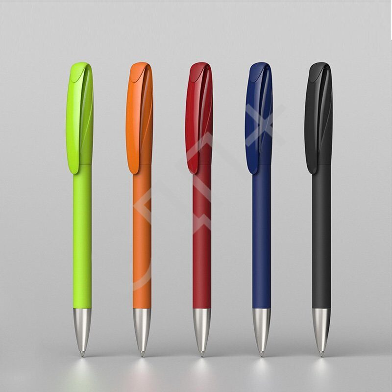 Ручка шариковая BOA, покрытие soft touch, цвет в ассортименте